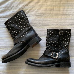 FRYE Moto Boots